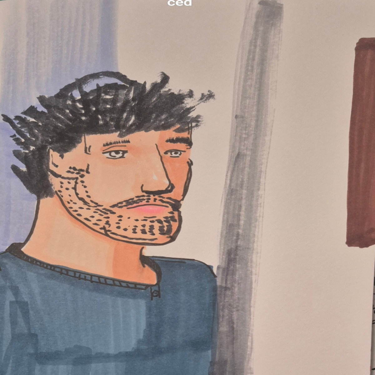 comic art, comic strips, inkedpath, Quibbles of the scribbles, webcomic, Late to the party, puzzlement, used or not, Inked Path: Minor Details are in the mind.