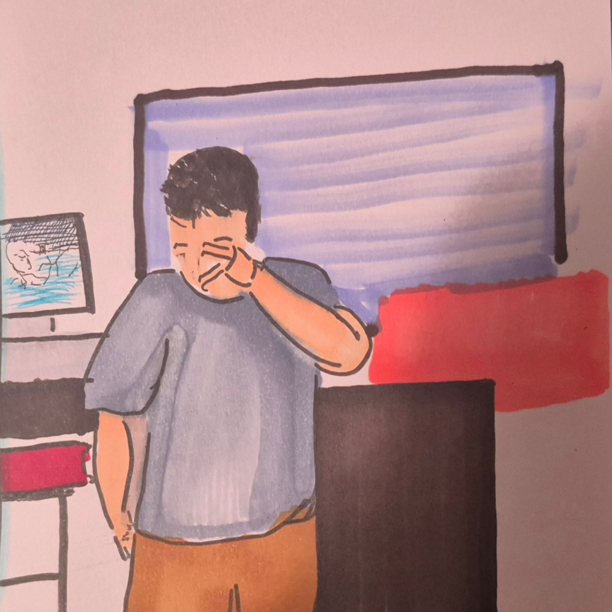 comic art, comic strips, Inked Path, Quibbles of the scribbles, webcomic, Late to the party, puzzlement, used or not, Inked Path: Minor Details are in the mind.