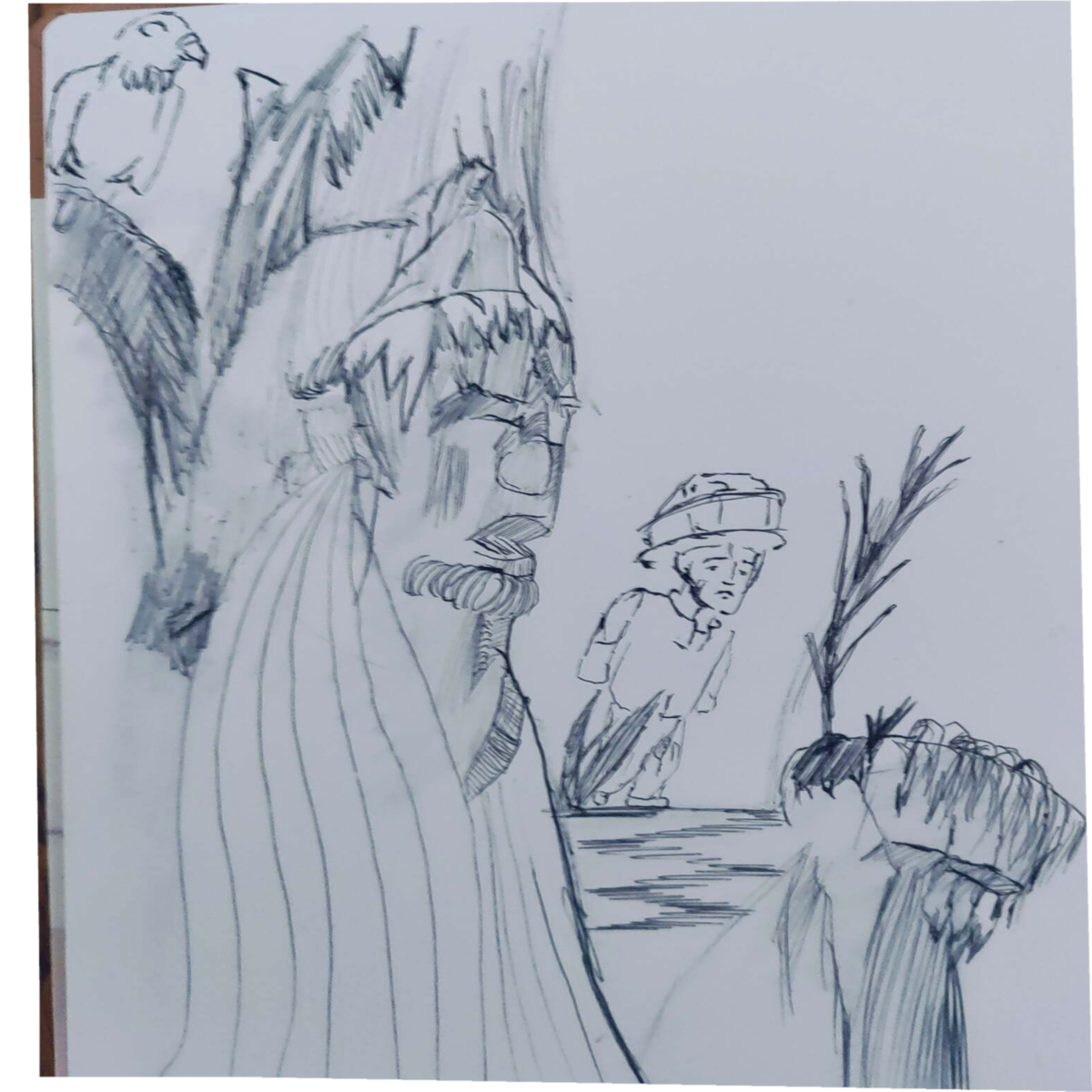 The quibbles of the scribbles: the scribble, aka perplexed, is a game. spot the difference