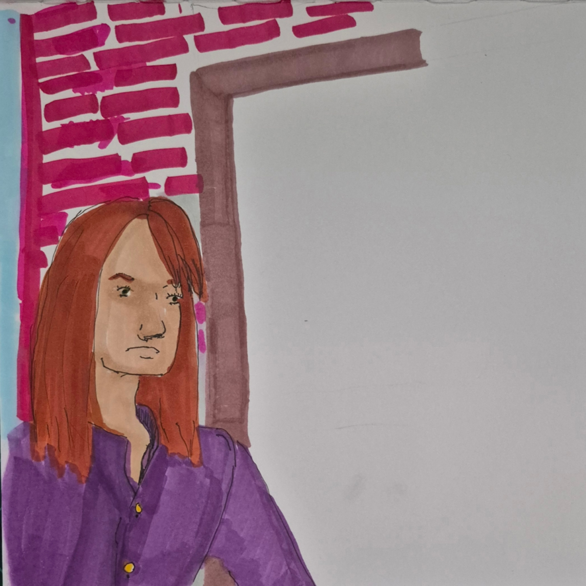 Illustration for the clone did it: the rings under the boards: Jenny Homes and Richard Avant having a conversation.