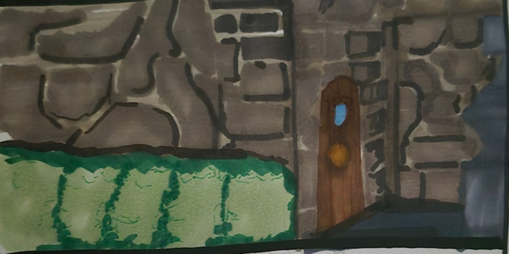 Illustration for the clone did it: the rings under the boards: the side door of the estate home