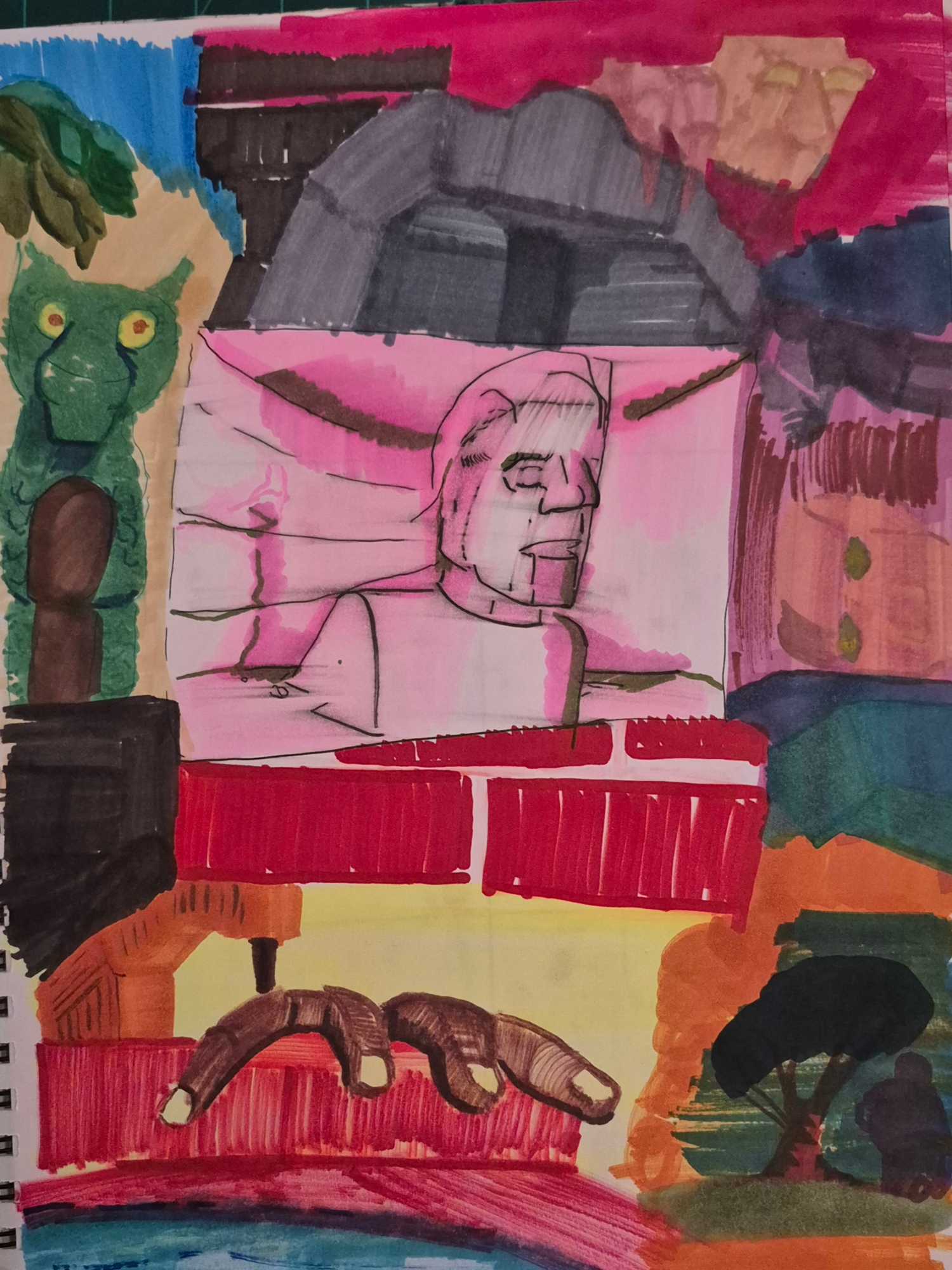 Obscurity comment in the boardroom meeting, comic art, comic strips, inkedpath, webcomic, puzzlement, Away-ink,