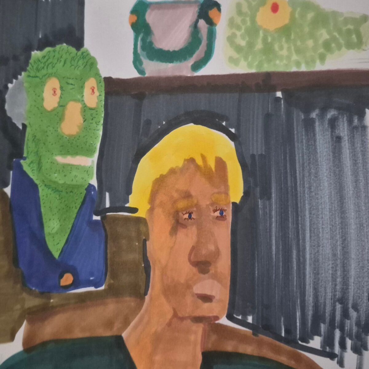 Inked path: Masks are not forever in the public thinking, comic art, comic strips, inkedpath, puzzlement, webcomic, Quibbles of the scribbles, Late to the party, used or not,