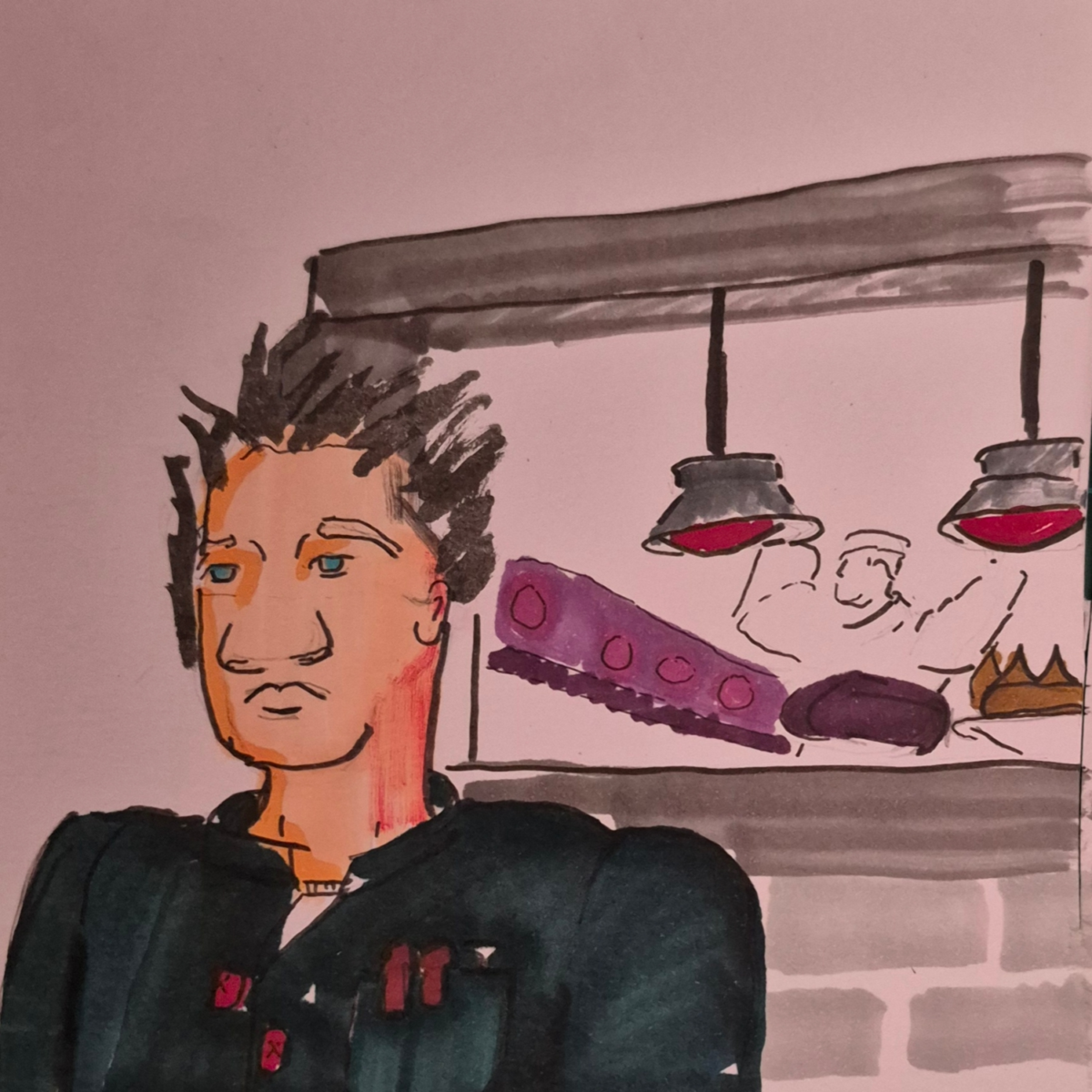 comic art, comic strips, inkedpath, Quibbles of the scribbles, webcomic,  Late to the party, puzzlement, used or not, dreaming meaning