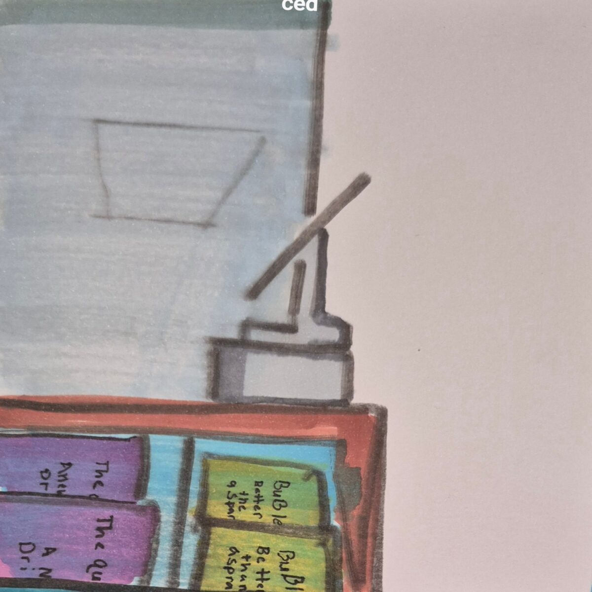 comic art, comic strips, inkedpath, puzzlement, webcomic, Quibbles of the scribbles,  Late to the party,  used or not, dreaming meaning