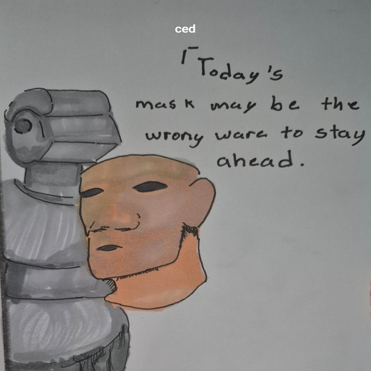 Away-Ink: A mystery leaves a puzzle, Away-Ink: The Yegg string is a change Part2, dream realm, yegg mystery, fiction puzzle, surreal story, dream symbolism, comic art, comic strips, inkedpath, puzzlement, webcomic,