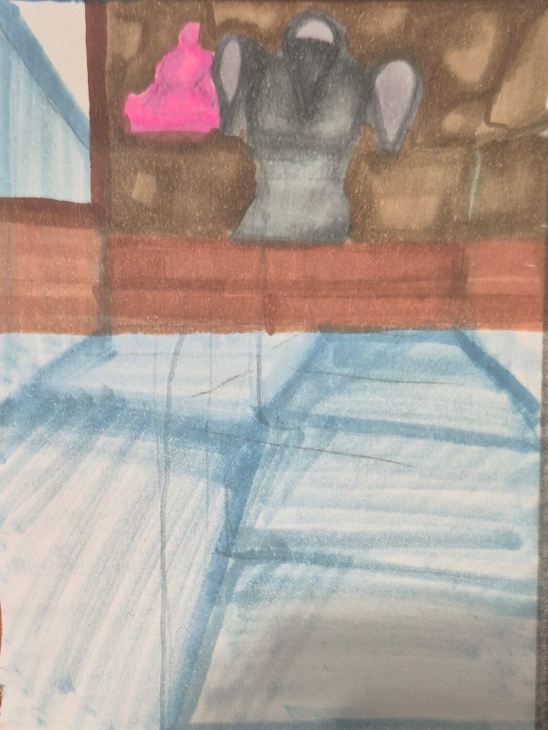 Away-Ink: A mystery leaves a puzzle, Away-Ink: The Yegg string is a change Part2, dream realm, yegg mystery, fiction puzzle, surreal story, dream symbolism, comic art, comic strips, inkedpath, puzzlement, webcomic, inkle rising the Palooka maze to find a new way