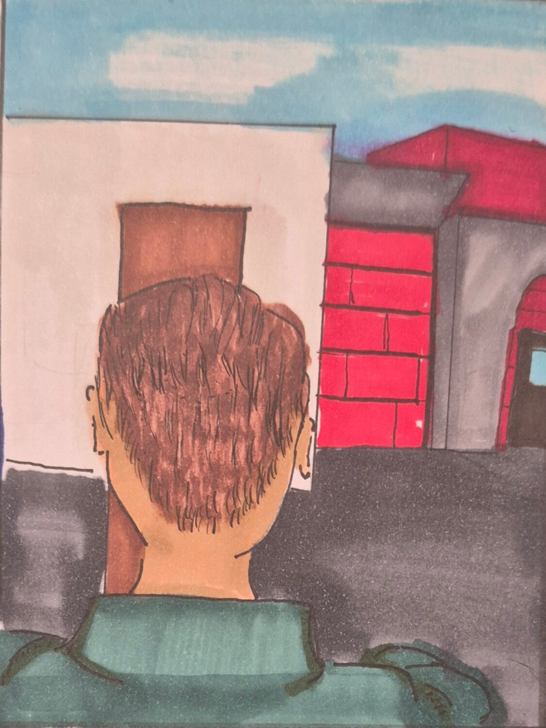 Away-Ink: A mystery leaves a puzzle, Away-Ink: The Yegg string is a change Part2, dream realm, yegg mystery, fiction puzzle, surreal story, dream symbolism, comic art, comic strips, inkedpath, puzzlement, webcomic,