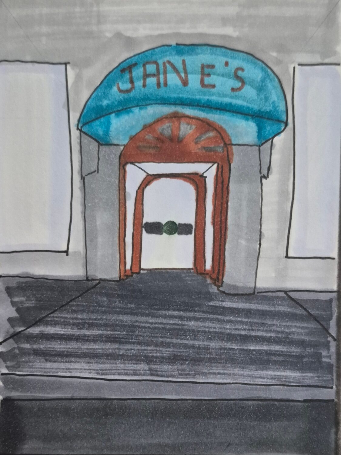 Away-Ink: A mystery leaves a puzzle, Away-Ink: The Yegg string is a change Part2, dream realm, yegg mystery, fiction puzzle, surreal story, dream symbolism, comic art, comic strips, inkedpath, puzzlement, webcomic, outside of Jane's shop