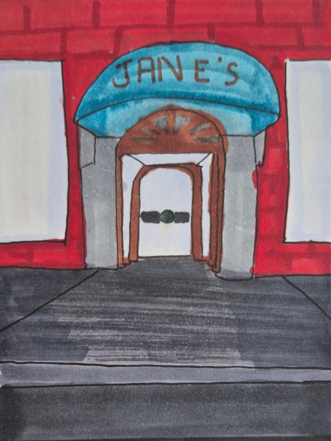 Away-Ink: A mystery leaves a puzzle, Away-Ink: The Yegg string is a change Part2, dream realm, yegg mystery, fiction puzzle, surreal story, dream symbolism, comic art, comic strips, inkedpath, puzzlement, webcomic, outside of Jane's shop