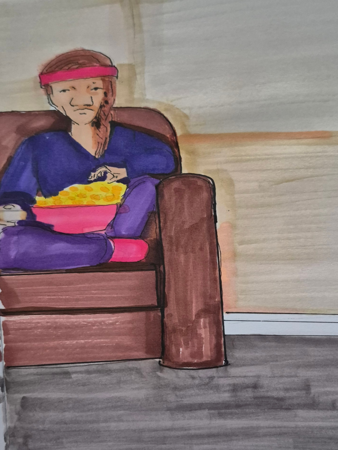 comic art, comic strips, inkedpath, Quibbles of the scribbles, webcomic,  Late to the party, puzzlement, used or not, dreaming meaning