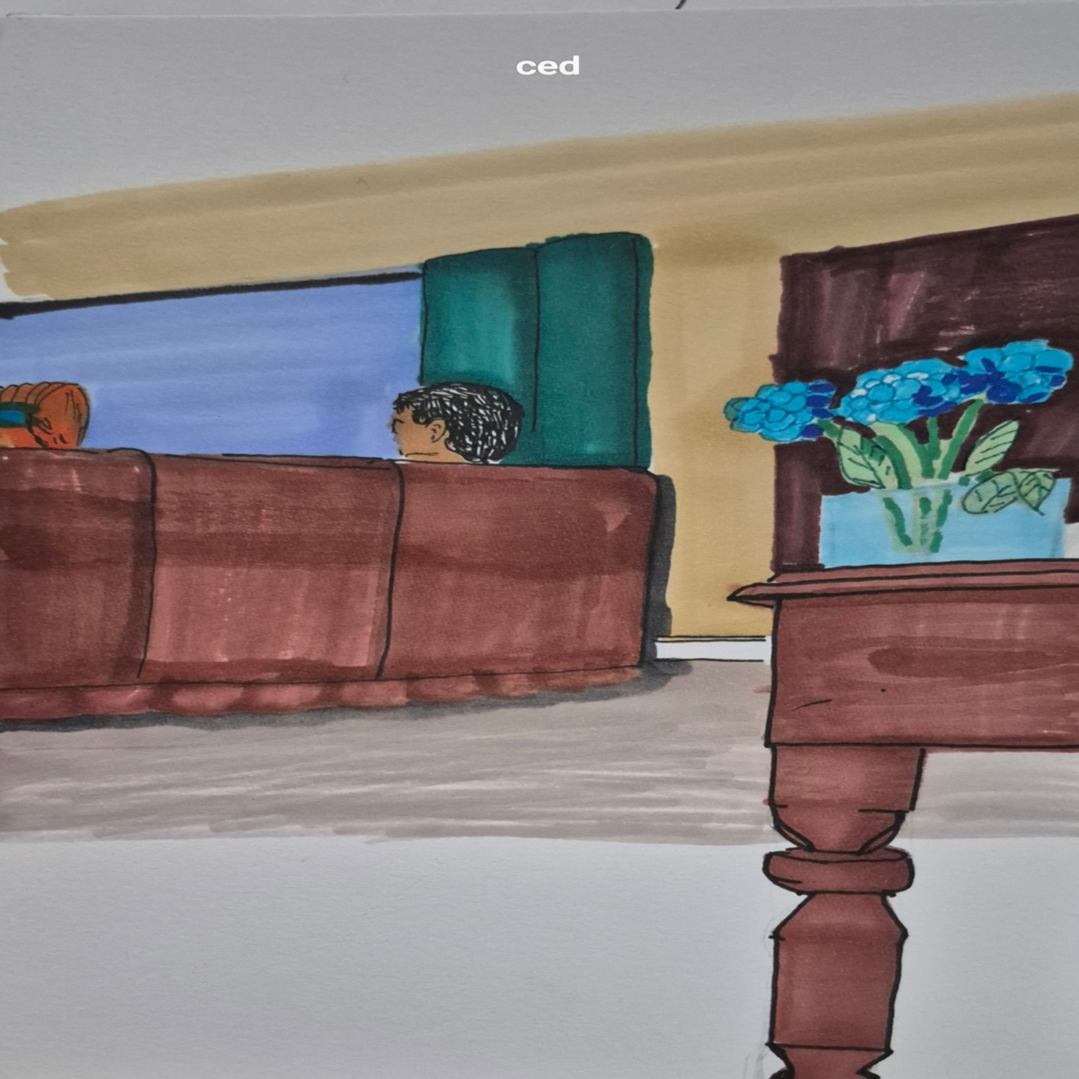 comic art, comic strips, Inked Path, Quibbles of the scribbles, webcomic, Late to the party, puzzlement, used or not, Inked Path: Minor Details are in the mind. rovacsa comic panel