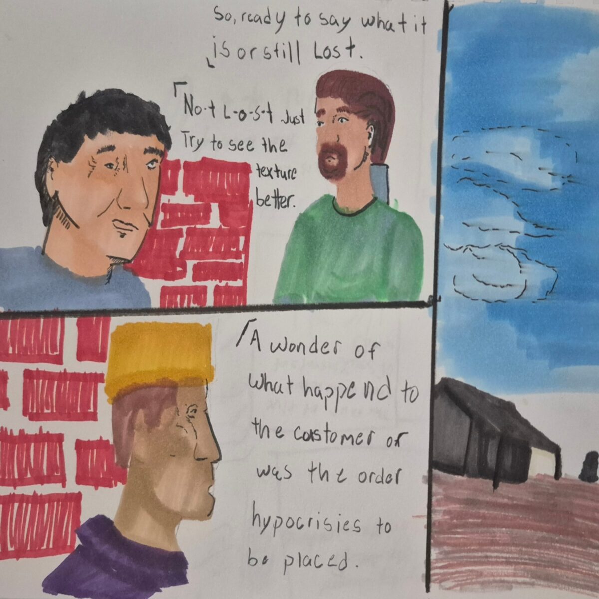 Inked path: Masks are not forever in the public thinking, comic art, comic strips, inkedpath, puzzlement, webcomic, Quibbles of the scribbles, Late to the party, used or not,