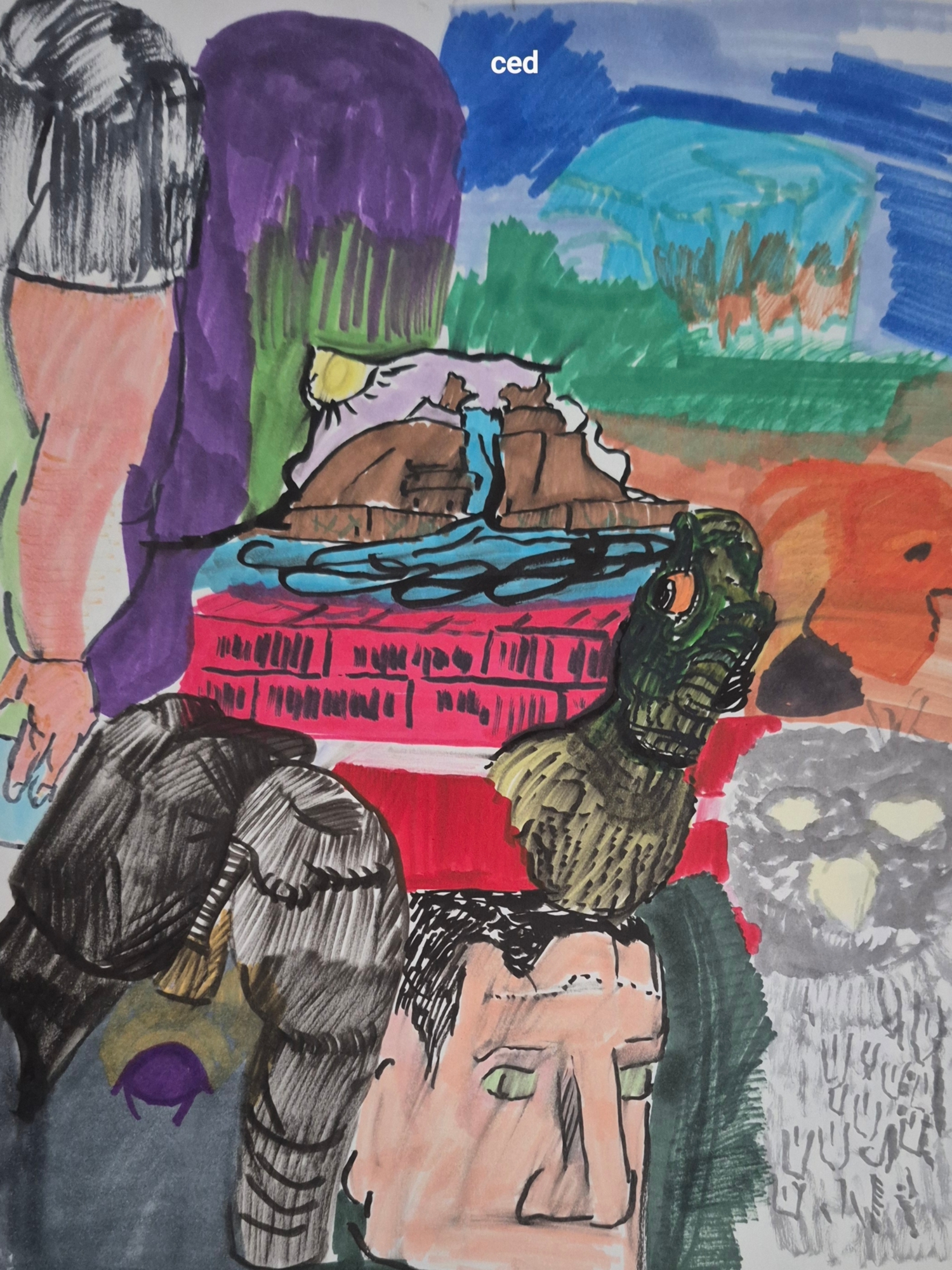 Away-ink: Reflections, Reboots, and Ants in Uniform