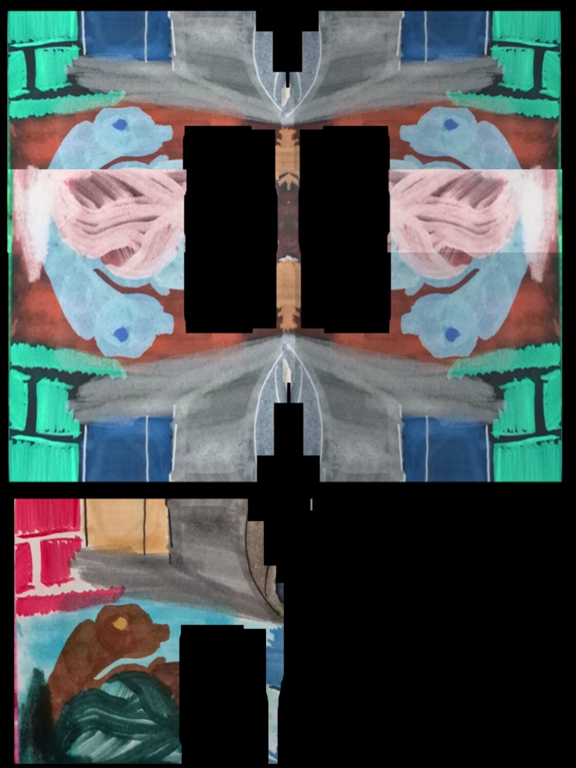 The sixth  puzzle piece of the week for puzzlement for the clone did it 